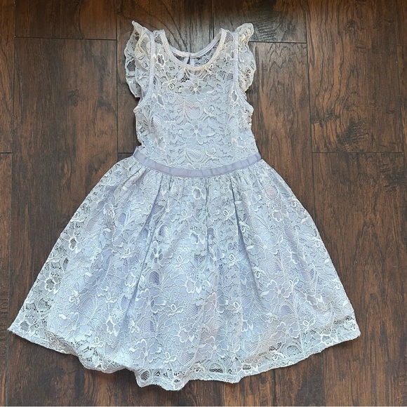 Zunie Girls Blue Dress - Picture 1 of 10